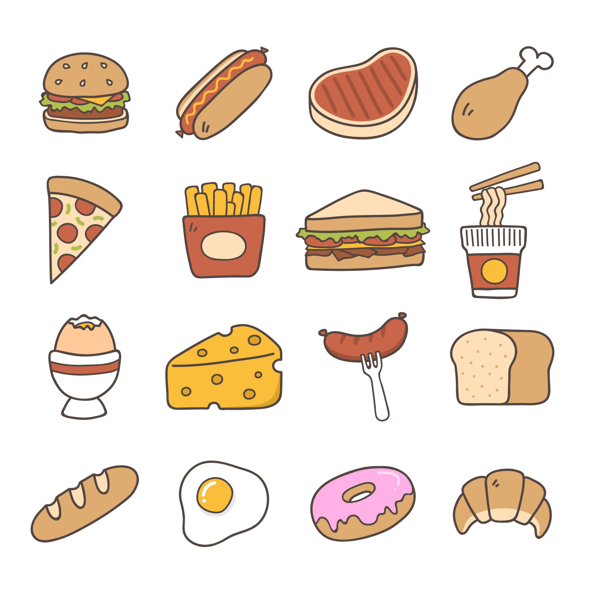 Еду легко ком. Еда для срисовки легкие. Простые рисунки еды. Рисунки для срисовки еда. Рисунки для срисовки лёгкие еда.