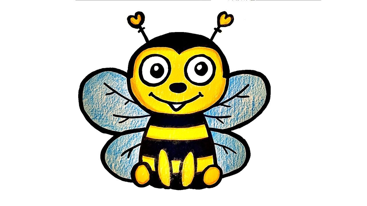 Включи маленькая пчелка. Пчела рисунок. Рисование пчелки. Пчелка рисунок для детей. Пчела рисунок для детей.