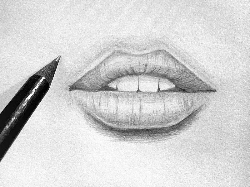 Губы карандашом легко. Красивые губы карандашом. Карандаш для губ. Рисование губ карандашом. Губы рисунок простой.