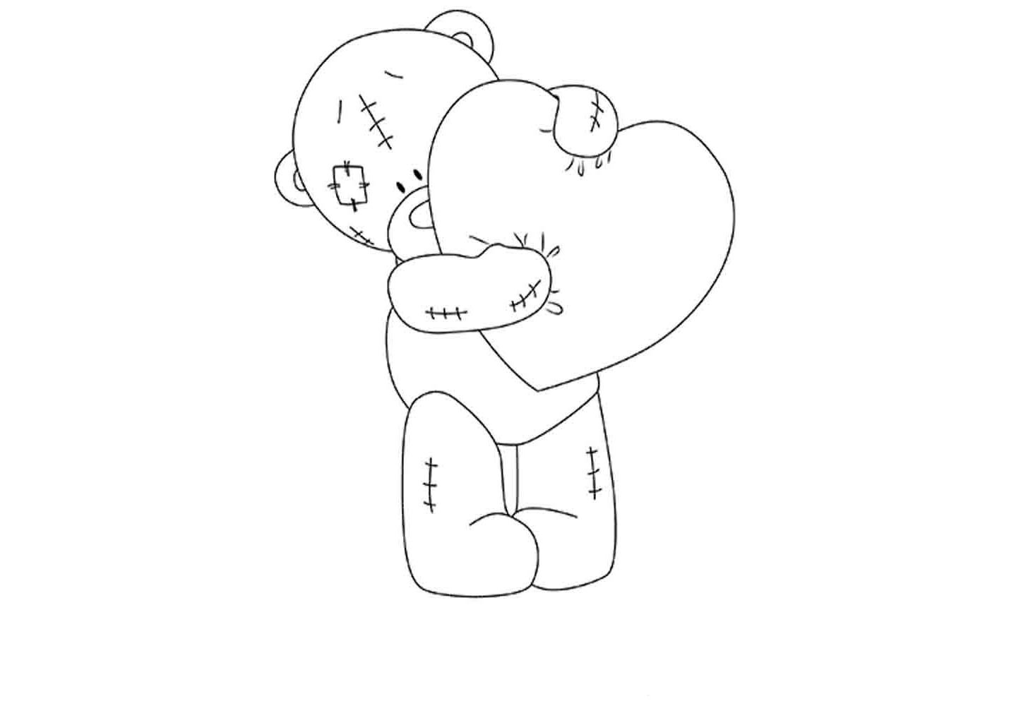 Что можно нарисовать маме на открытке. Раскраски мишки Тедди с сердечками. Рисунок на день рождения. Раскраска мишка Тедди с сердцем. Рескюунки на день рождения.