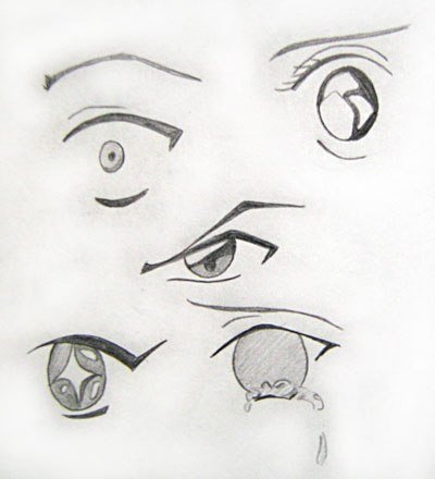 Идеи для срисовки легкие карандашом для начинающих аниме глаза (90 фото)