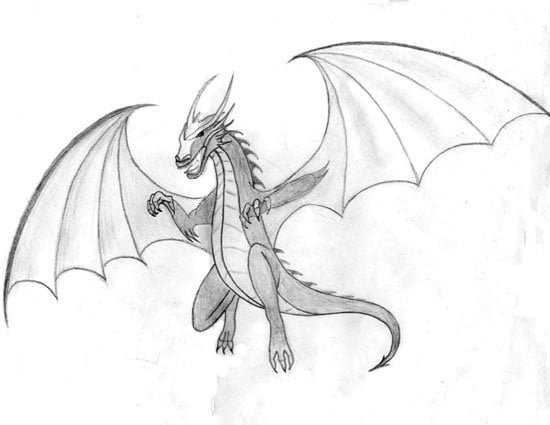 Идеи для срисовки дракон карандашом для начинающих легкие и крутые (90 фото)