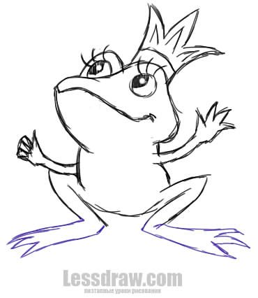 Идеи для срисовки царевна лягушка простой карандашом поэтапно для начинающих (90 фото)