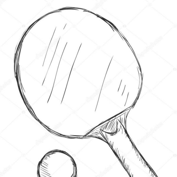 Идеи для срисовки теннисная ракетка (76 фото)