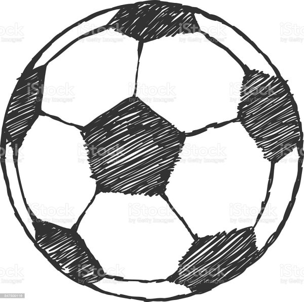 Идеи для срисовки мяч футбольный (90 фото)