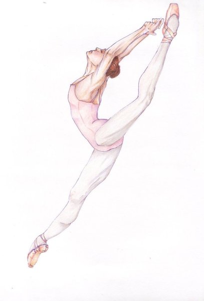 Идеи для срисовки балерина (90 фото)