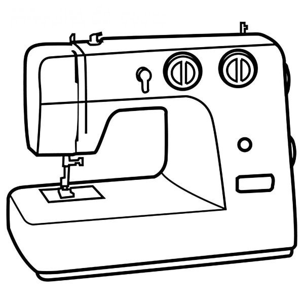 Идеи для срисовки швейная машина (90 фото)