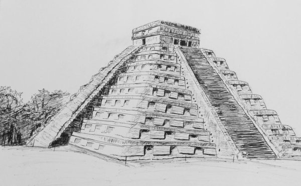 Идеи для срисовки пирамида (90 фото)