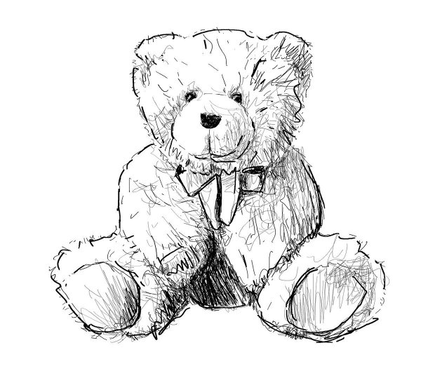 Идеи для срисовки плюшевый медведь (90 фото)