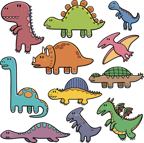 Идеи для срисовки динозаврик (90 фото)