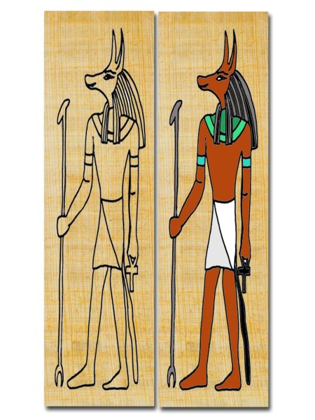 Раскраска Боги Египта