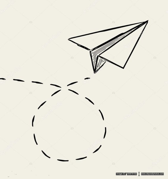 Идеи для срисовки бумажный самолетик (90 фото)