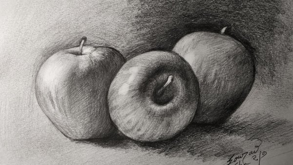 Идеи для срисовки яблоко академический (90 фото)