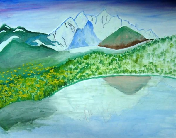 Идеи для срисовки горы уральские (90 фото)