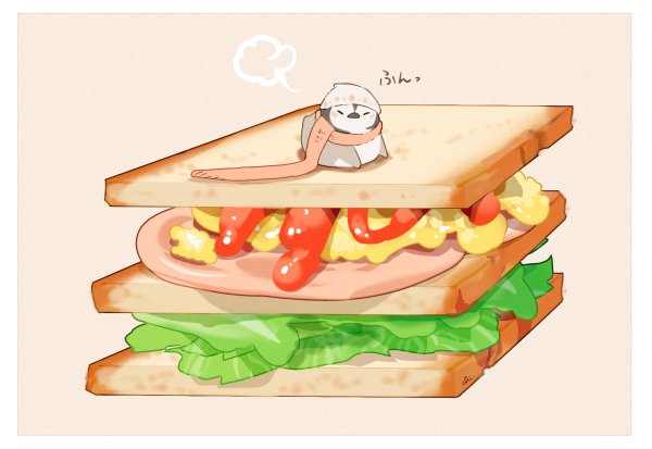 Идеи для срисовки бутерброд (90 фото)
