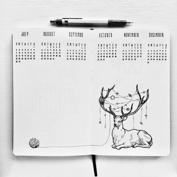 Идеи для срисовки отрывной календарь (72 фото)