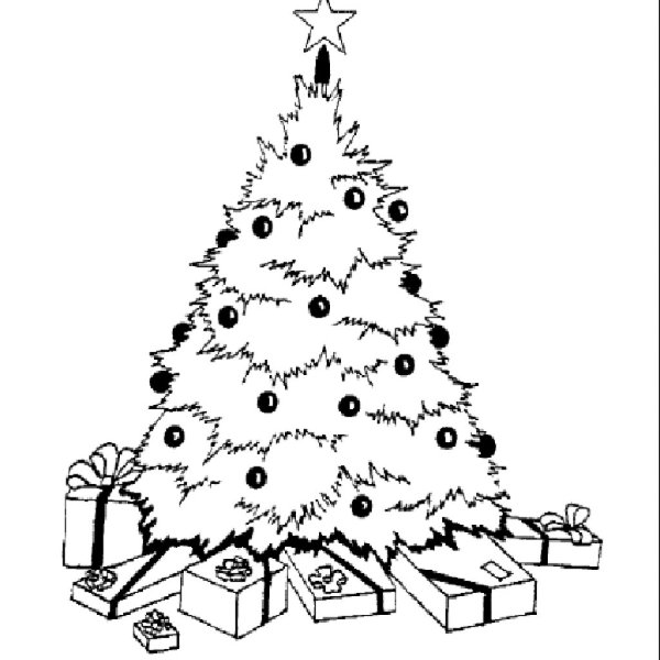 Идеи для срисовки рождественская елка (90 фото)