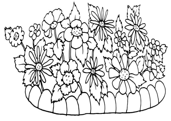 Рисование для малышей Рисуем цветы Цветочная поляна гуашью