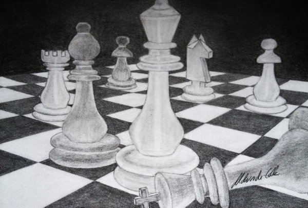 Идеи для срисовки шахматный (90 фото)
