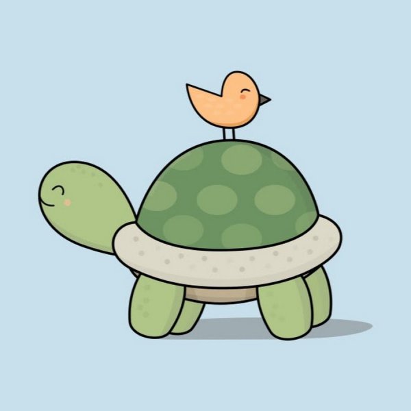 Идеи для срисовки черепаха легкие (87 фото)