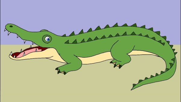 Идеи для срисовки крокодил для детей легко (86 фото)