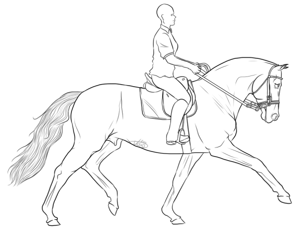 Идеи для срисовки всадник на коне легкие (84 фото)