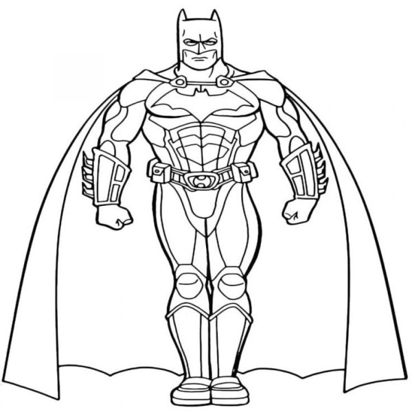 Как нарисовать Бэтмена в броне