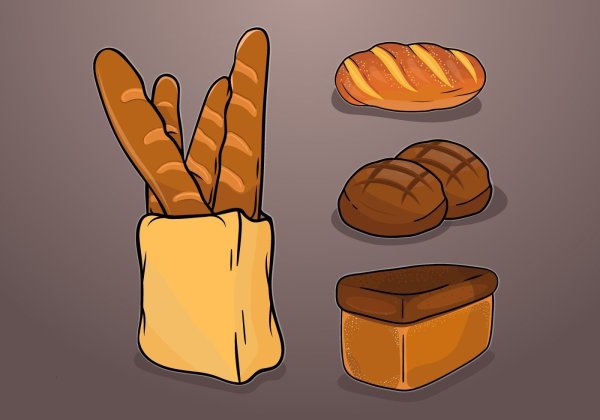 Идеи для срисовки легкие хлеб (79 фото)