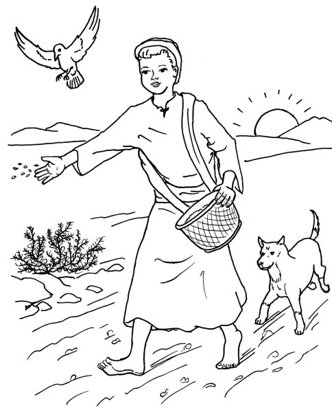 Иллюстрации к стиху «Крестьянские дети»