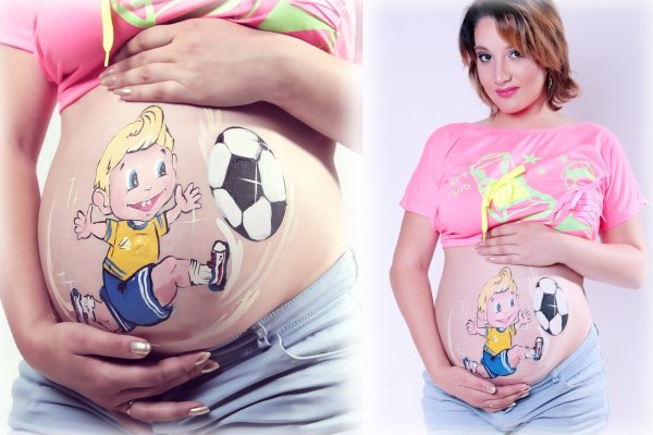 Идеи для срисовки на животе беременной легкие (90 фото)