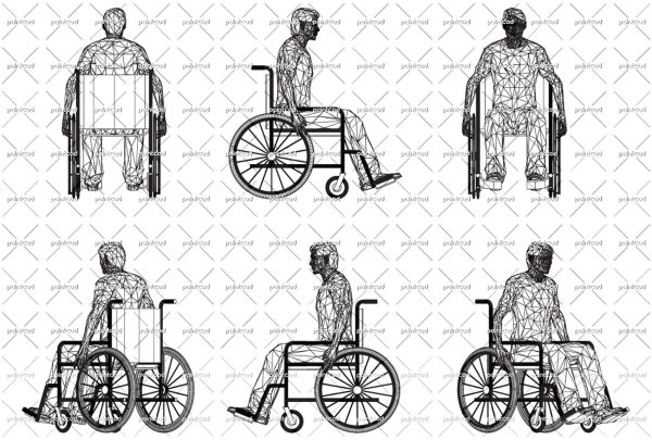 Идеи для срисовки инвалидная коляска легкие (74 фото)