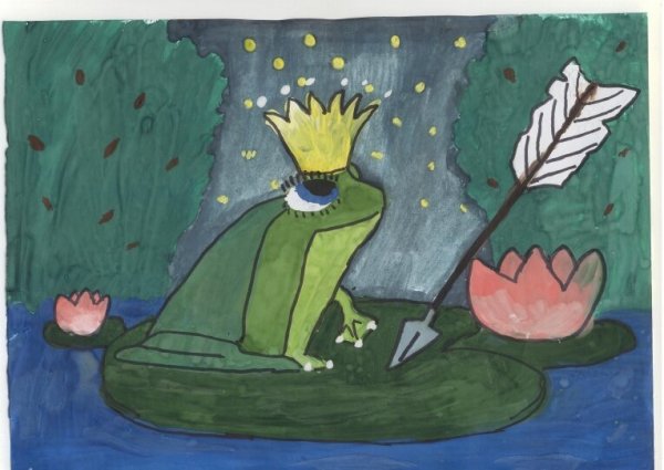 Идеи для срисовки к сказке царевна лягушка легко (87 фото)