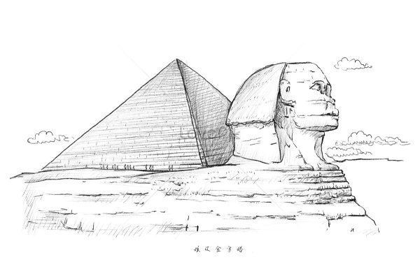 Идеи для срисовки египетские пирамиды легко (81 фото)