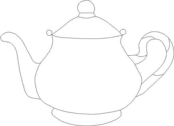 Имбирные пряники Чайник и чашечка