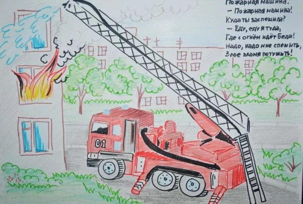 Идеи для срисовки о пожарной безопасности легко (87 фото)