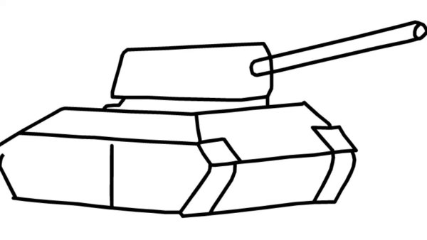 Идеи для срисовки танки легко и быстро (90 фото)