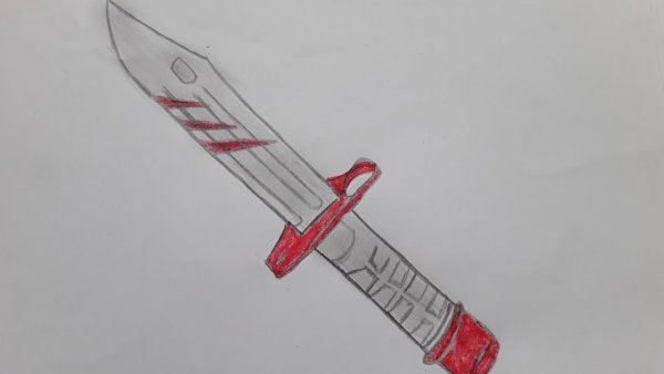 Рисунки ножей из стандофф