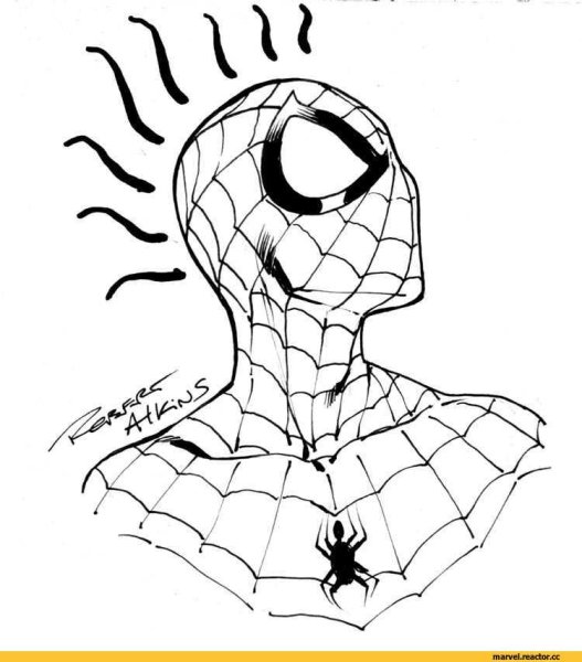 Идеи для срисовки милый человек паук (89 фото)