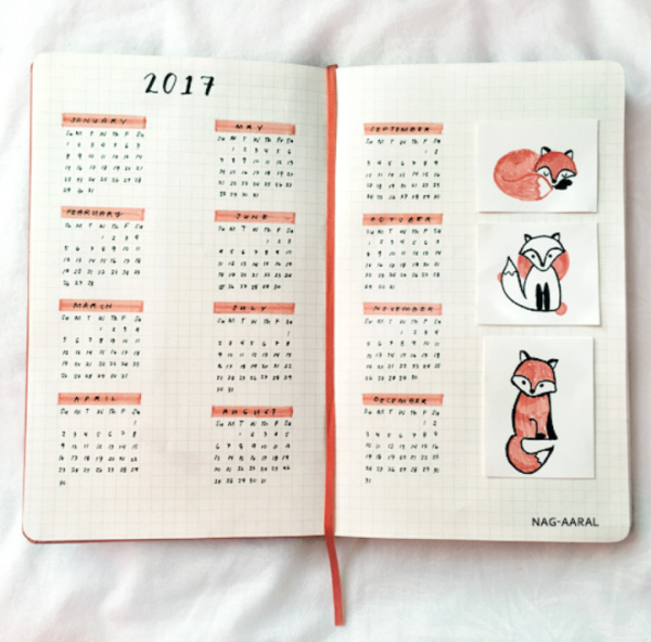 Идеи для срисовки календарь милый (90 фото)