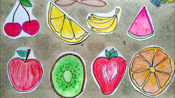 Идеи для срисовки милые ягоды (90 фото)