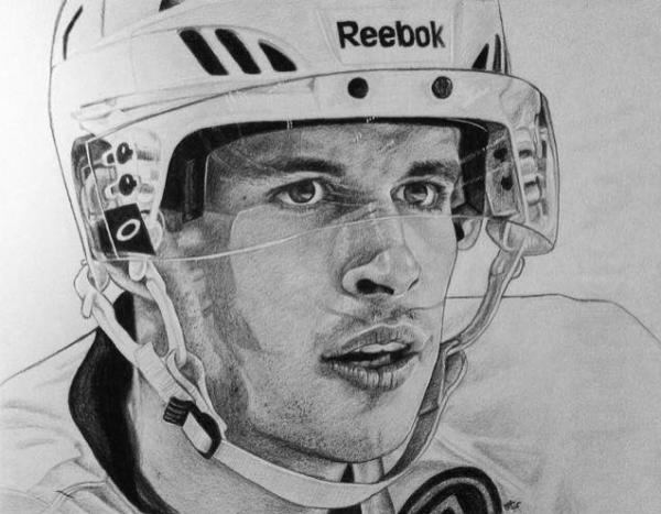 Евгений Малкин - хоккеист рисунки