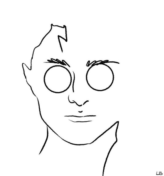Гарри Поттер рисунок карандашом для срисовки