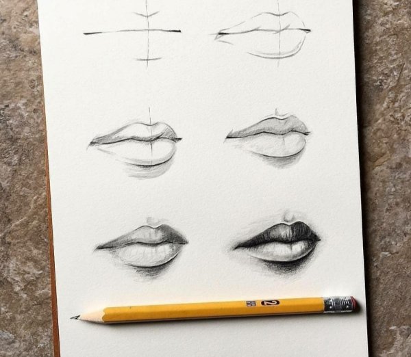 Идеи для срисовки простые в скетчбук для начинающих карандашом (90 фото)