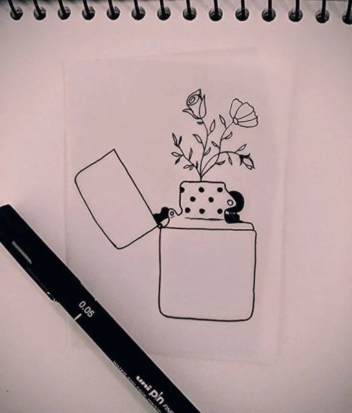 Идеи для срисовки красивые простые для скетчбука для начинающих (90 фото)