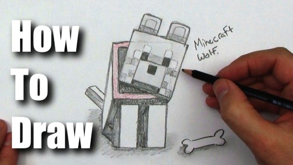 Идеи для срисовки простым карандашом для начинающих майнкрафт (90 фото)