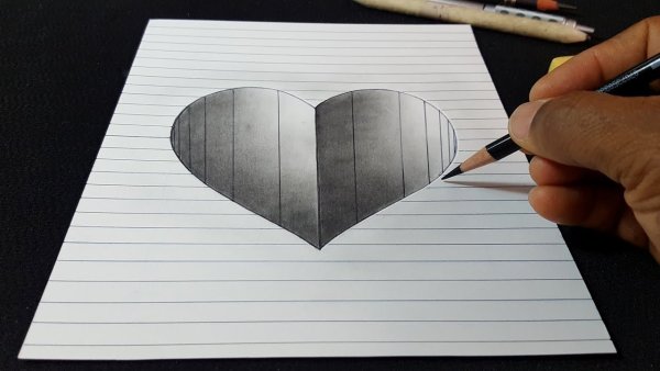 Сердце на бумаге
