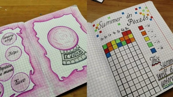 Идеи для срисовки маленькие для дневника школьного (89 фото)