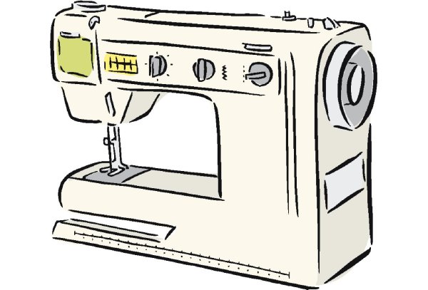 Идеи для срисовки швейная машинка маленький (88 фото)