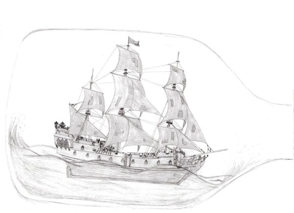 Идеи для срисовки разбитый корабль маленький (90 фото)
