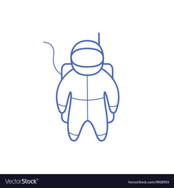 Идеи для срисовки космонавт для детей простой поэтапно карандашом (90 фото)